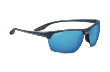 Image of Serengeti Linosa Sunglasses, Sanded Dark Gray, Polar PhD 555nm Blue, 8507