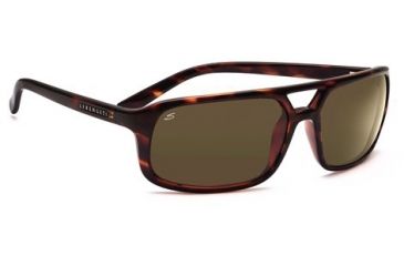 Image of Serengeti Livorno Single Vision Rx Sunglasses - Dark Tortoise Frame 7499