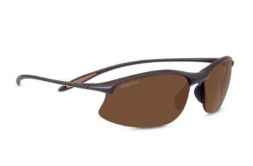 Image of Serengeti Maestrale Progressive Prescription Sunglasses, Sanded Dark Brown Frame, 8450PR