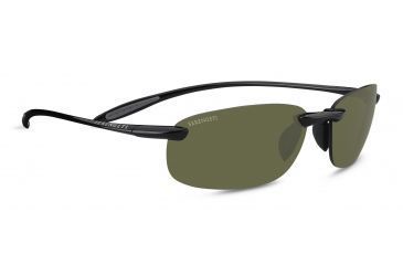 Image of Serengeti Nuvola Single Vision Rx Sunglasses - Shiny Black Frame 7718