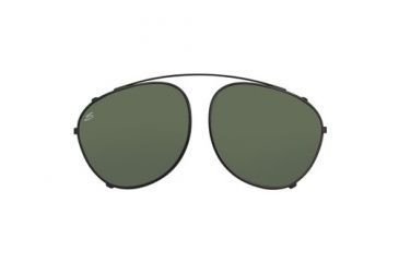 Image of Serengeti Palmiro Clip Sunglasses, Satin Black Frame, Polar PhD 555nm Lens, 8056