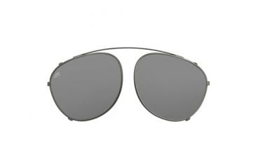 Image of Serengeti Palmiro Clip Sunglasses, Shiny Dark Gunmetal Frame, Polar PhD CPG Lens, 8058