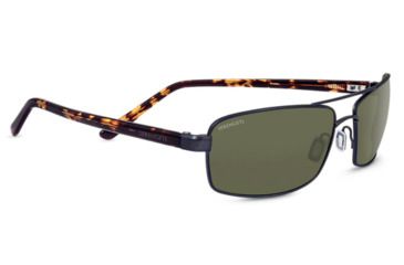 Image of Serengeti San Remo Progressive Prescription Sunglasses, Satin Gunmetal / Tortoise Frame, Polarized, Photochromic, 8452PR