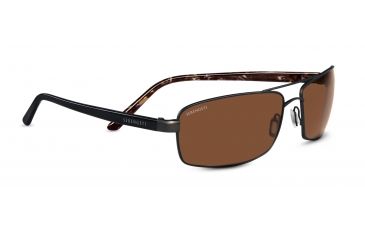 Image of Serengeti San Remo Progressive Rx Sunglasses - Satin Dark Brown/Black Tortoise Frame 7609