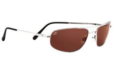 Image of Serengeti Velocity Rx Sunglasses Shiny Silver Frame 7272