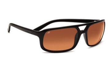 Image of Serengeti Livorno Rx Sunglasses, Shiny Black Frame, 7455