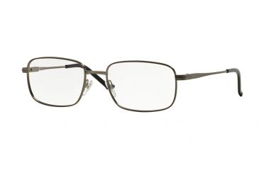 Image of Sferoflex Eyeglasses SF2197 with No-Line Progressive Rx Prescription Lenses 231-54 - Matte Gunmetal Frame