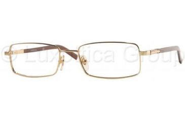 Image of Sferoflex Eyeglasses SF2191 with Rx Prescription Lenses 108-5218 - Gold 