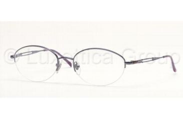 Image of Sferoflex Eyeglasses SF2516 with Lined Bifocal Rx Prescription Lenses 316-5018 - Purple 