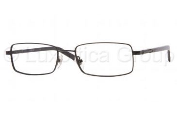 Image of Sferoflex SF2191 SV Prescription Eyeglasses - Black Frame / 52 mm Prescription Lenses, 222-5218