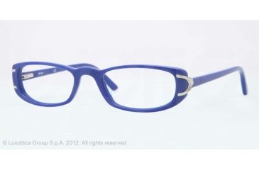 Image of Sferoflex SF1550 Progressive Prescription Eyeglasses C567-51 - Blue Frame, Demo Lens Lenses