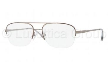 Image of Sferoflex SF2245 Single Vision Prescription Eyeglasses S695-5417 - Matte Gunmetal Frame, Demo Lens Lenses