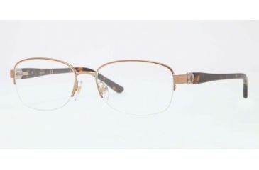Image of Sferoflex SF2571 Progressive Prescription Eyeglasses 488-54 - Shiny Copper Frame, Demo Lens Lenses