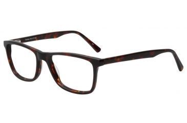 Image of Sightline Chris Single Vision Prescription Eyeglasses, Tortoise Frame, SLPCRSTORT100SV