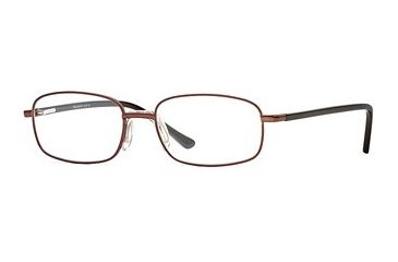 Image of Calligraphy Collections Eliot SESC ELIO00 Single Vision Prescription Eyewear - Brown SESC ELIO005540 BN