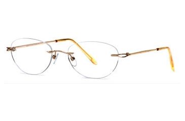 Image of Calligraphy Collections Thinline SESC THIN00 Bifocal Prescription Eyeglasses - Gold SESC THIN005035 GO