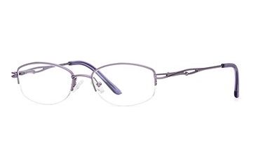 Image of Calligraphy Collections Wilder SESC WILR00 Eyeglass Frames - Purple SESC WILR004835 PU