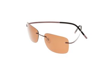 Image of Simplify Ashton Polarized Sunglasses, Brown/Brown, One Size, SSU111-BN