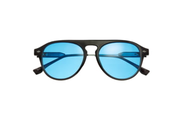 Image of Simplify Carter Polarized Sunglasses, Black Frame, Blue Lens, Black/Blue, One Size, SSU127-C2