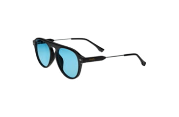 Image of Simplify Carter Polarized Sunglasses, Black Frame, Blue Lens, Black/Blue, One Size, SSU127-C2