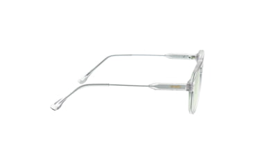 Image of Simplify Carter Polarized Sunglasses, Clear Frame, Green Lens, Clear/Green, One Size, SSU127-C4