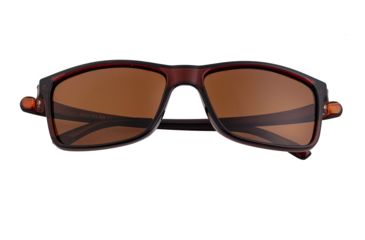Image of Simplify Ellis Polarized Sunglasses - Unisex, Brown/Brown, One Size, SSU123-BN