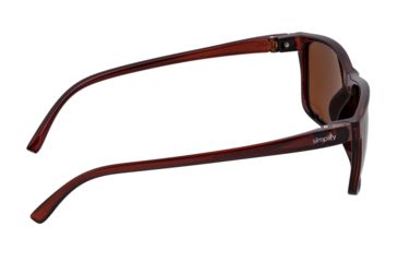 Image of Simplify Ellis Polarized Sunglasses - Unisex, Brown/Brown, One Size, SSU123-BN