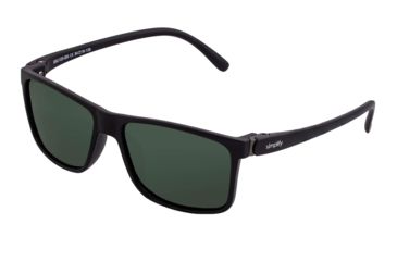 Image of Simplify Ellis Polarized Sunglasses - Unisex, Matte Black/Black, One Size, SSU123-GN