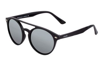 Image of Simplify Finley Polarized Sunglasses - Unisex, Black/Silver, One Size, SSU122-SL