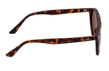 Image of Simplify Finley Polarized Sunglasses - Unisex, Tortoise/Brown, One Size, SSU122-BN, EDEMO1