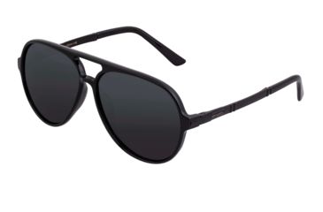 Image of Simplify Spencer Polarized Sunglasses - Unisex, Gloss Black/Black, One Size, SSU120-BK