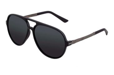 Image of Simplify Spencer Polarized Sunglasses - Unisex, Matte Black/Black, One Size, SSU120-BN