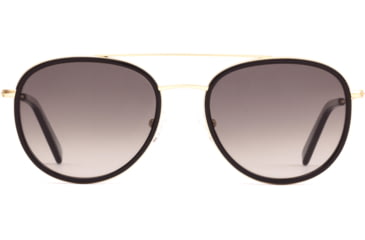 Image of Sito Kitsch Sunglasses, Black/Gold Frame, Horizon Polarized Lens, SIKTH001P