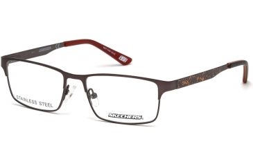 Image of Skechers SE1149 Eyeglass Frames - Matte Gunmetal Frame Color