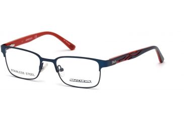 Image of Skechers SE1151 Eyeglass Frames - Matte Blue Frame Color