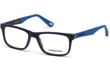 Image of Skechers SE1158 Eyeglass Frames - Matte Blue Frame Color