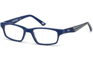 Image of Skechers SE1161 Eyeglass Frames - Shiny Blue Frame Color, Shiny Blue Lens Color