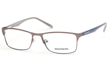 Image of Skechers SE3171 Eyeglass Frames - Matte Gun Metal Frame Color