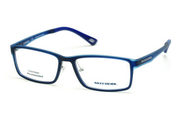 Image of Skechers SE3225 Eyeglass Frames - Matte Blue Frame Color
