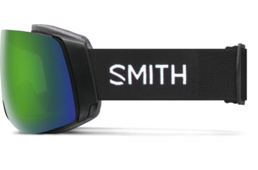 Image of Smith 4D Mag Goggle, Chromapop Sun Green Mirror, Black, M007320JX99MK