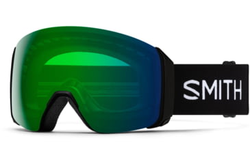 Image of Smith 4D Mag XL Goggle, MAG Series, Black, ChromaPop Everyday Green Mirror Lens, M007830JX99XP