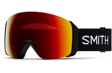 Image of Smith 4D Mag XL Goggle, MAG Series, Black, ChromaPop Sun Red Mirror Lens, M007830JX996K