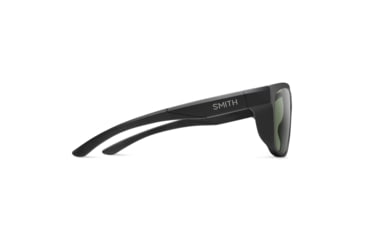 Image of Smith Barra Sunglasses, Matte Black Frame, ChromaPop Polarized Gray Green Lens, 201268DL560L7