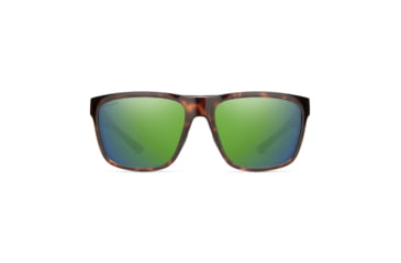 Image of Smith Barra Sunglasses, Tortoise Frame, ChromaPop Glass Polarized Green Mirror Lens, 20522308660UI