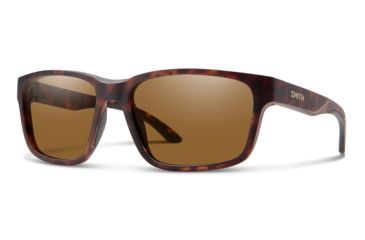 Image of Smith Basecamp Sunglasses, Matte Tortoise Frame, ChromaPop Polarized Brown Lens, 201929N9P59L5