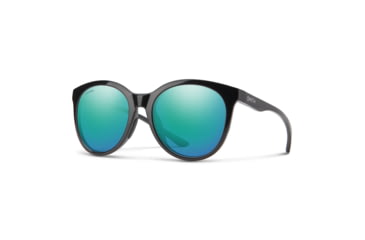 Image of Smith Bayside Sunglasses, Black Frame, ChromaPop Polarized Opal Mirror Lens, 20367280754QG