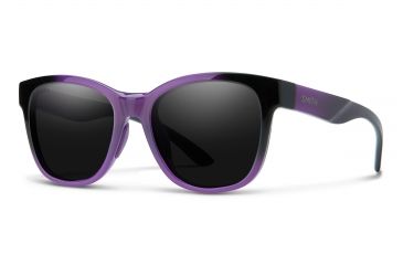 Image of Smith Caper Chromapop Sunglasses - Women's, Violet Spray CPCMBOVTS