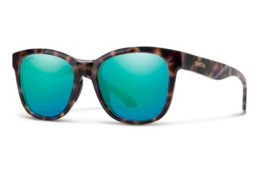 Image of Smith Caper Sunglasses - Womens, Violet Tort Frame, Chromapop Opal Mirror Lens, 201042MMH53G0