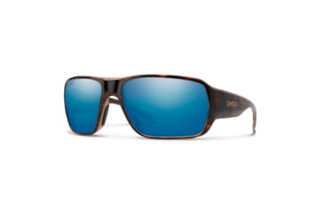 Image of Smith Castaway Sunglasses, Tortoise Frame, ChromaPop Glass Polarized Blue Mirror Lens, 20317308663QG