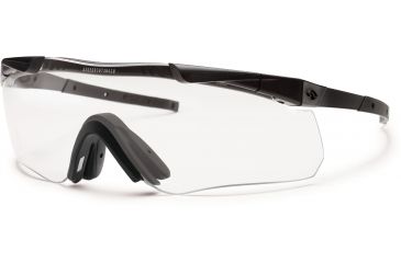 Image of Smith Elite Aegis Echo II Asian Fit Eyeshields,Black Frame,Clear/Gray Lens AECHABK15-2RA